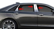 2016-2020 Cadillac Ct6 6pc Chrome Pillar Post Stainless Steel Trim Door 2016-2020 Cadillac Ct6 6pc Chrome Pillar Post Stainless Steel Trim Door