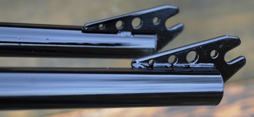 Black 26" Prewar Schwinn Cruiser Bike Tube FORK 1" Headset Vintage MTB Bicycle - Picture 11 of 12
