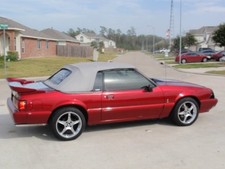 Spoiler For 1979-93 Ford Mustang Coupe Convertible Saleen Style 2 Post Primer