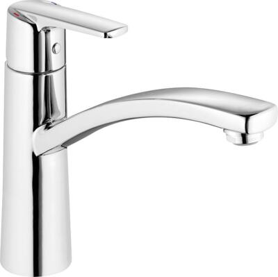 Heinrichschulte Küchenarmatur Alpha 300 chrom schwenkbar.