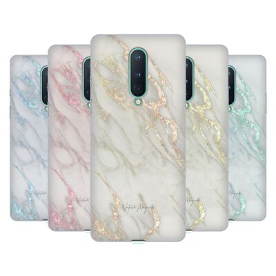 NATURE MAGICK MARMOR METALLISCH SOFT GEL HANDYHÜLLE FÜR GOOGLE ONEPLUS HANDYS