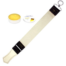 Leather Strop Strap Belt For Sharpening Straight Razor Barber Honing