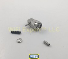 TNC Angle Male plug crimp for RG316 RG174 RG188 LMR100 cable RF Cable Connector