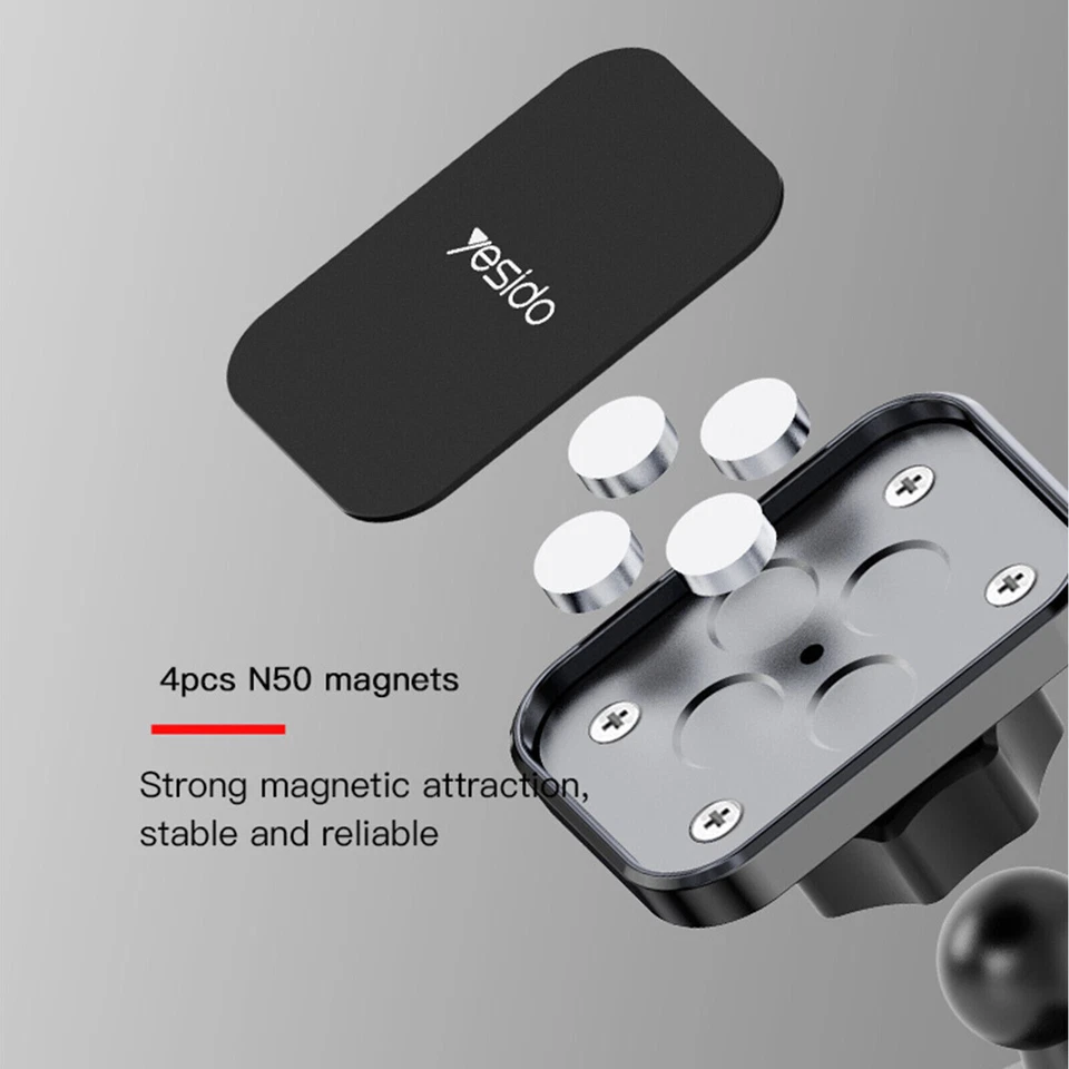 Universal Car Cell Phone Mount Holder Magnetic Stand Mount on CD Slot For Phone - Image 2 of 4