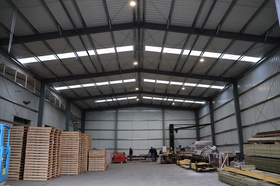 Steel Storage Buildings Industrial Portable Farm Building Commercial Warehouse - Image 3 of 4