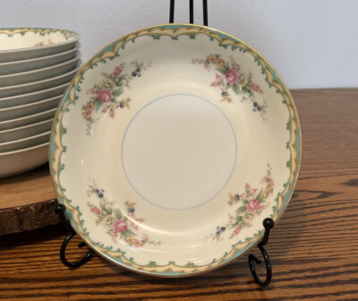 Noritake China “Ingram” pattern 11 Soup Bowls Made In