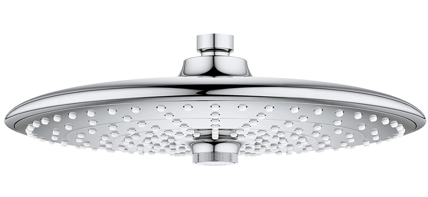 Grohe Euphoria 260 1.8 GPM Multi Function Shower Head w/ EcoJoy 26456040 chrome
