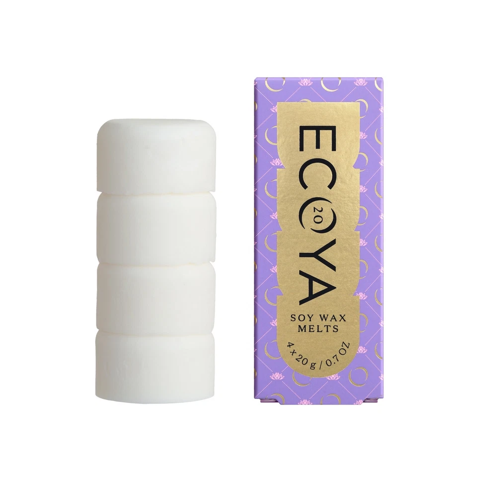 NEW Ecoya Limited Edition Bamboo & White Lily Soy Wax Melts 4pce