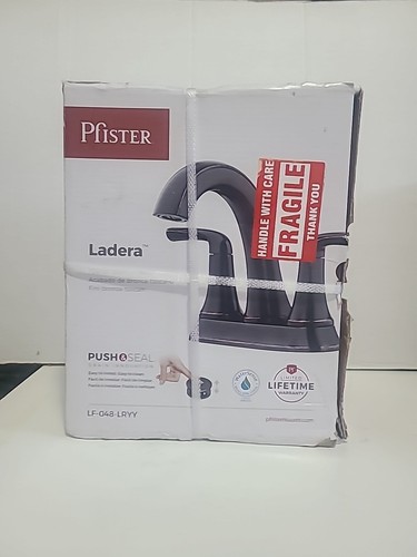 Robinet De Salle De Bain Pfister Ladera 2 Poignées - Finition Bronze Tuscan, Montage Centerset