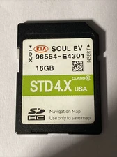 2015 2016 KIA SOUL EV NAVIGATION SYSTEM MAP SD CARD ,GPS UPDATE 96554-E4301