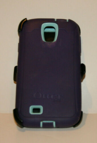 OtterBox Case Samsung Galaxy S4 Defender Series With Belt Clip Purple/Light Blue - Afbeelding 1 van 4