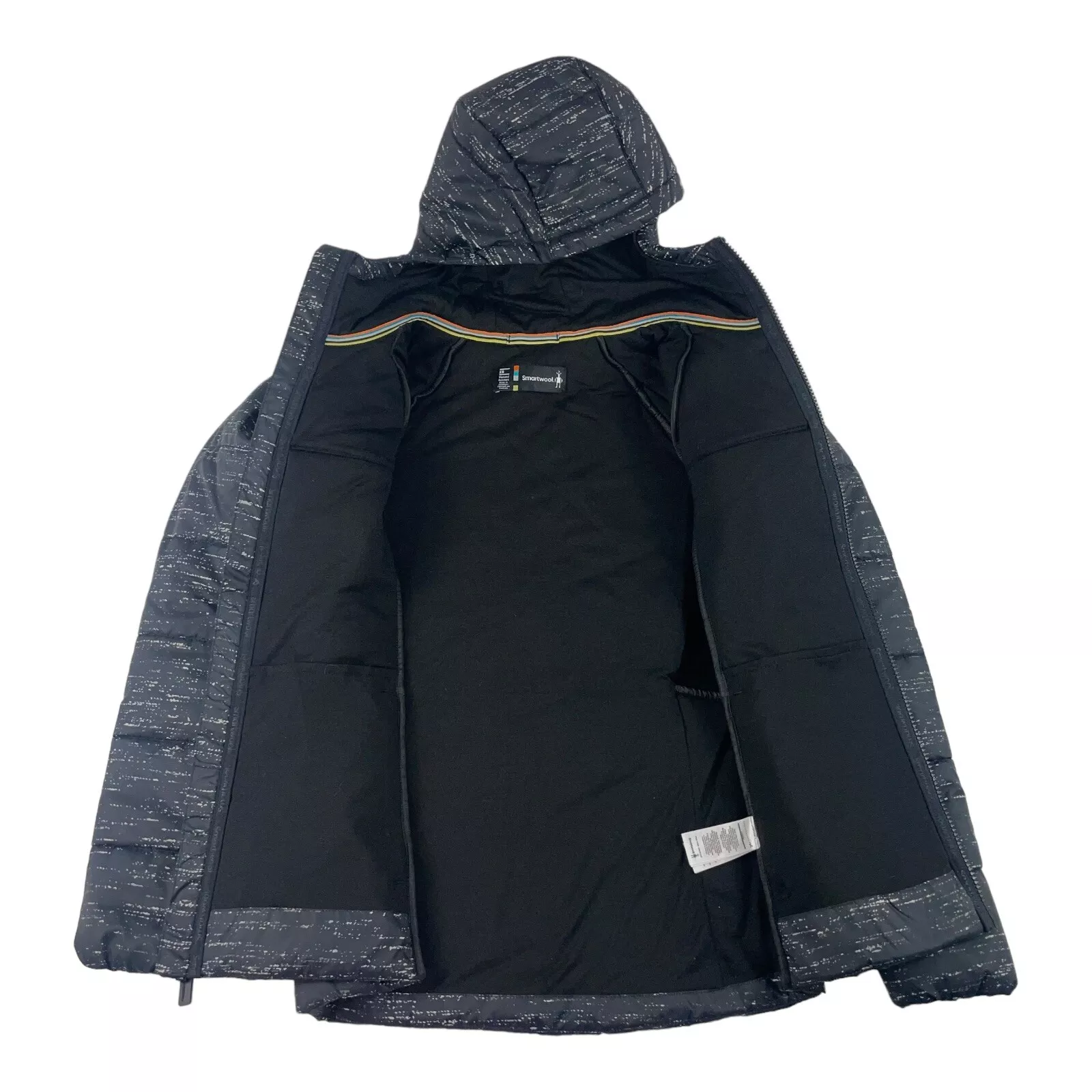 smartwool charcoal patterned 150 smartloft lnwot jacket