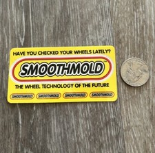 NEW SMOOTHMOLD VINTAGE SKATEBOARD SUP WAKE MX SNOW BMX GOLF SURF WHEELS STICKER