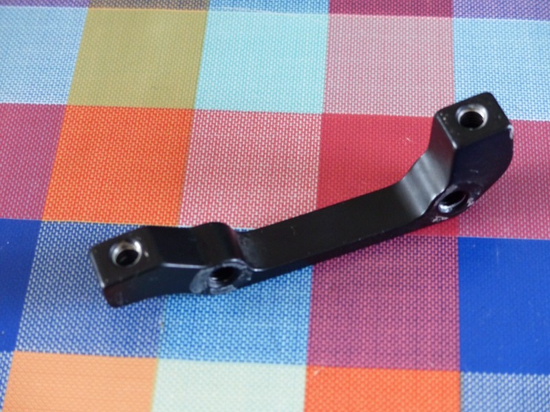 Unbranded 160mm IS post-mount disc brake adapter (9.3)