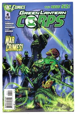 Green Lantern Corps New 52 #4 VF- First Print