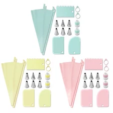 Piping Pastry Bag with Nozzles Set for Baking and Bakery Accessories Tools