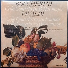 Boccherini, Vivaldi - Cello Concertos, PARISO...