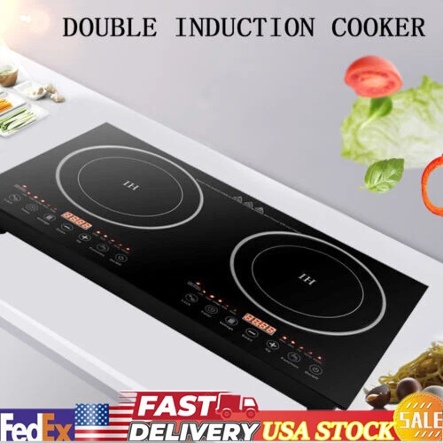 2200W Electric Dual Induction Cooker Cooktop 8 Gear Countertop Double Burner New
Opens in a new wind