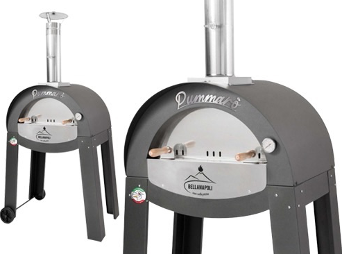 FORNO A LEGNA BELLA NAPOLI PUMMARO' 90x84x184h - per 2 pizze