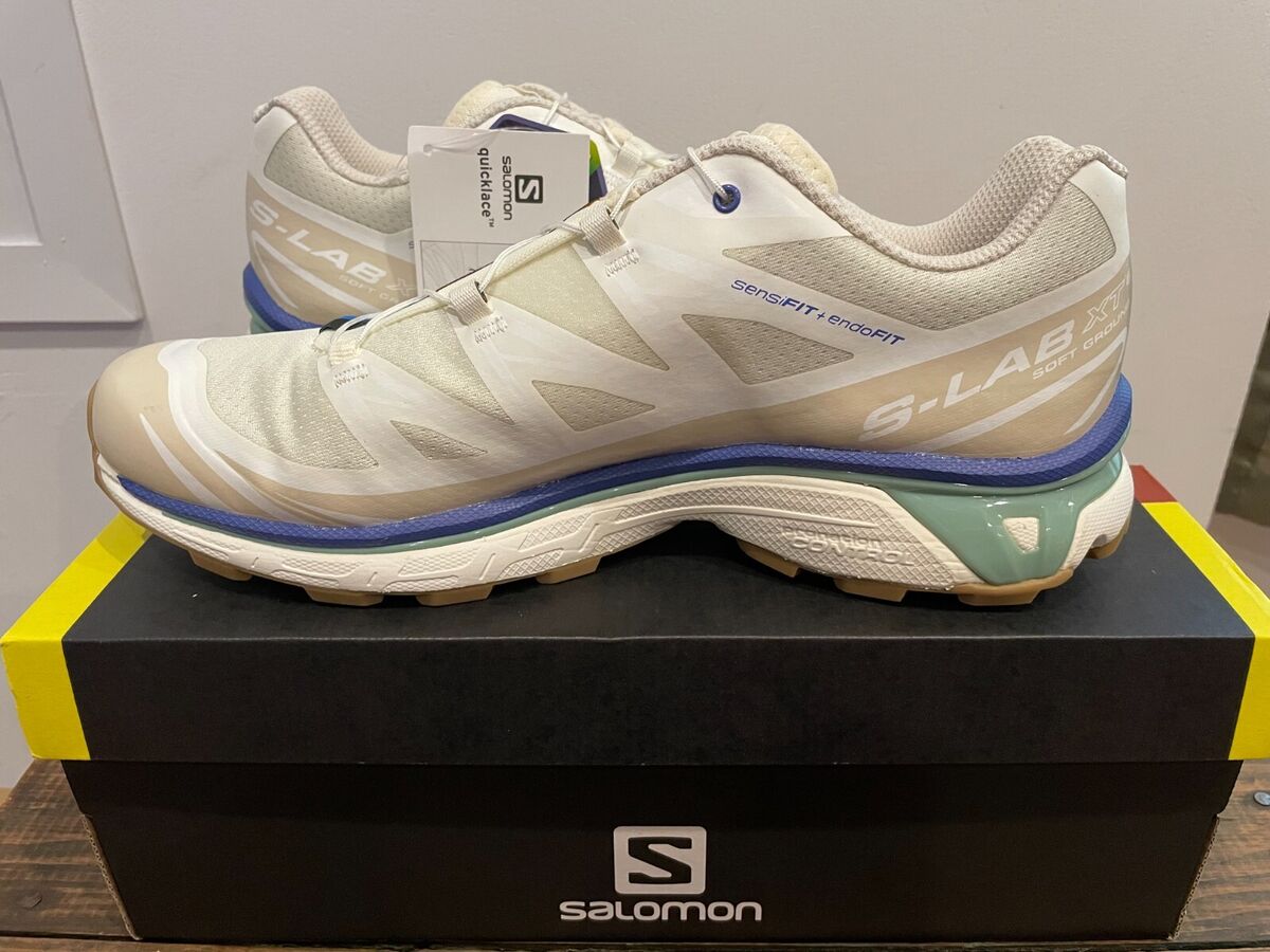 Salomon XT-6 Vanilla Ice Granite Green White sz. 11 Salomon XT-6 Vanilla Ice Granite Green White sz. 11
