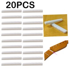 20PCS BONE Nut For Fender ST Electric Guitar 42X3.5X5mm Luthier saddle