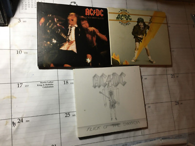 AC/DC 6 CD LOT #2 DISCOGRAPHY REMASTERS | eBay