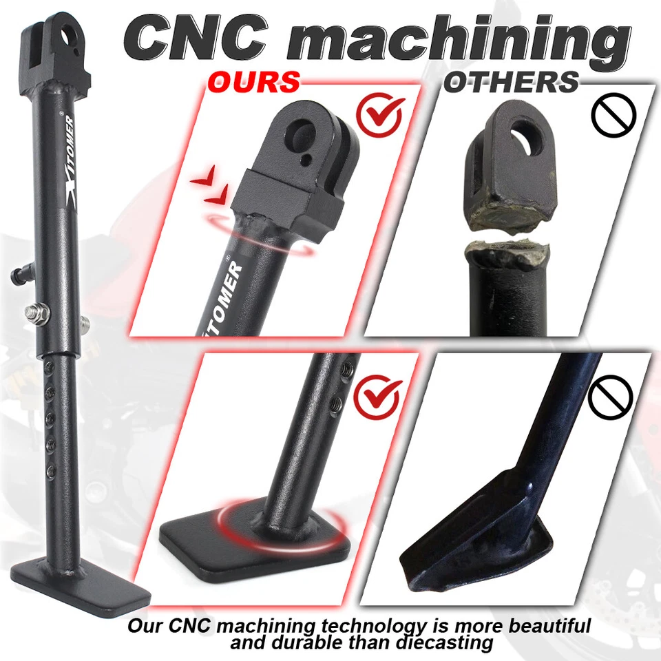 Soporte de fijación ajustable para 15-21 Ducati Monster 821 Foto 4 de 4