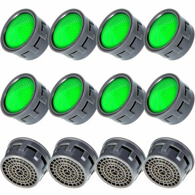 12 Pieces Faucet Aerators Water Tap Aerators Faucet Flow