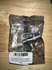 Pieces Amphenol 082-67 UG-160A/U N-Type Straight Clamp Jack Bulk Head