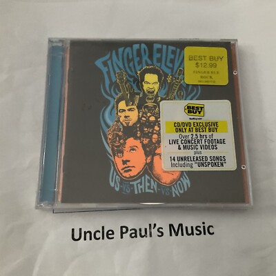 FINGER ELEVEN - Us Vs Then Vs Now Best Buy CD+DVD OOAK RARE Brand New Sealed