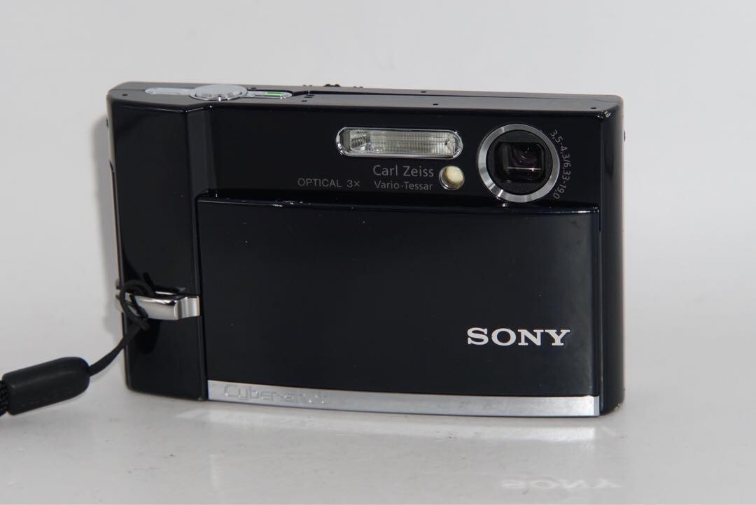 Sony Digital Camera Cybershot DSC-T30 7.2MP Black free