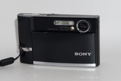 Sony Digital Camera Cybershot DSC-T30 7.2MP Black free shipping