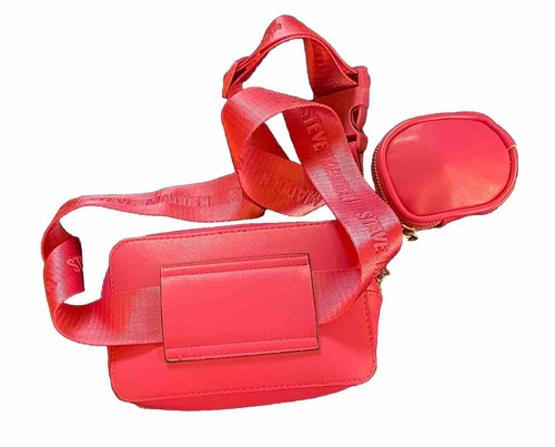 Borsa a tracolla Steve Madden Bevelyn rosa brillante - Foto 5 di 7