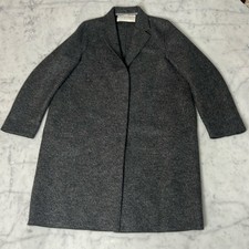 Harris Wharf London Cocoon Coat Heather Grey