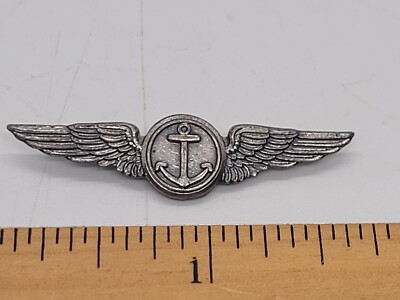 Original WWII Sterling Silver 1 5/8