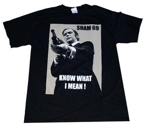 96 sham69 シャム69 80年代 ヴィンテージ Tシャツ 英国USED】 SHAM69 Tシャツ/ ORIGINAL BASTERDS / イギリス古着