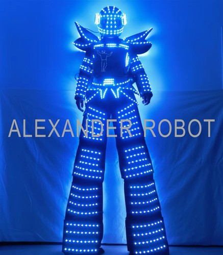 LED Robot Costume Big Suits -Included Laser Gloves included shipping - Picture 5 of 6