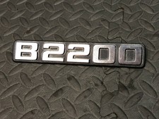 Mazda Pickup Truck B2200 Fender Emblem Badge Logo Name Plate 1989 1990 1991 1993 Mazda Pickup Truck B2200 Fender Emblem Badge Logo Name Plate 1989 1990 1991 1993