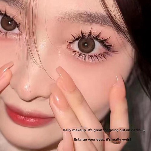 Manga Lashes Cat eye 3D Natural False Lashes Eyelashes Look Lashes E4N3 DX - Picture 3 of 9
