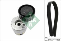 INA 529 0009 10 Keilrippenriemensatz For Dacia Mahindra Renault Nissan Renault