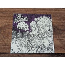 My Revenge Pink Vinyl Record Hardcore Punk Straight Edge Limited Edition 7 inch