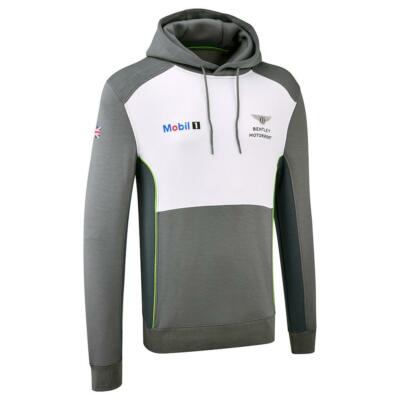 Bentley Motorsport Men's Team Hoodie Grey/White
