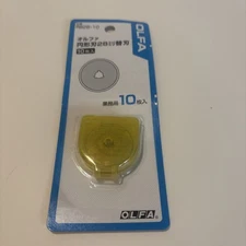 Olfa 28Mm Tungsten Steel Utility Knife Blades Set Of 10 For Crafts And Sewing