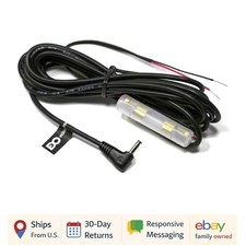 10ft Hardwire Power Cord with Fuse for Whistler Radar Detectors - Easy Install
