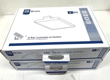 LOT OF 2 Lithonia Lighting I-Beam 2FT 400W Equiv LED White High Bay Light 5000K