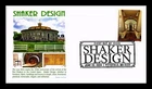 US COVER SHAKER DESIGN FIRST DAY ISSUE PANDA CACHET