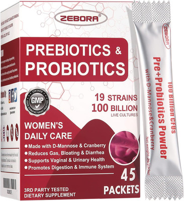 Probiotics-for-Women 100-Billion-CFUs with Prebiotics, D-Mannose & Cranberry for
