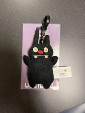 Uglydoll 2015 5" PLUSH BLACK TOOLY BAG CLIP NEW ON CARD RARE 99166