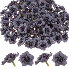 100-Pack Artificial Roses Heads, Silk Faux Rose Head for Wedding/Bouquet/DIY ...