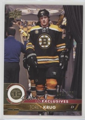 2017-18 Upper Deck Exclusives 46/100 Torey Krug #16 o1h